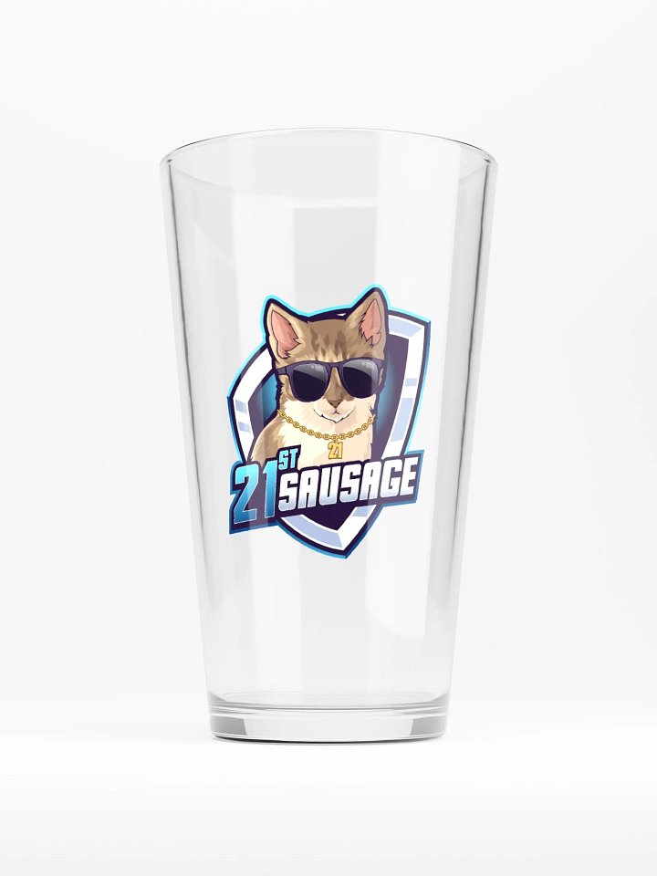 21st Sausage Shaker Pint Glass product image (1)