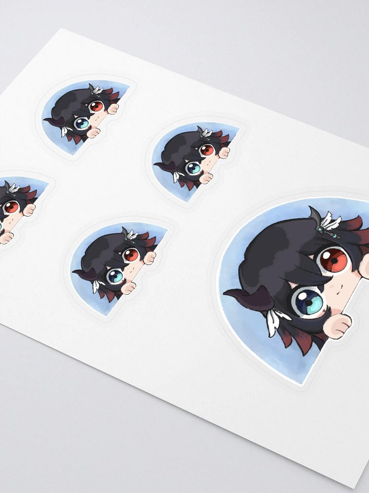 Yune Chibi Peek Stickers product image (2)