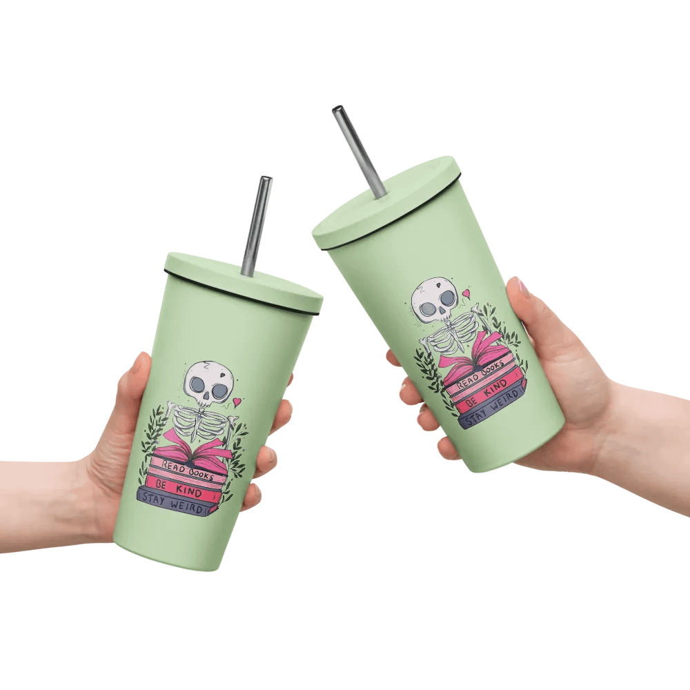 Read Books and Stay Weird Tumbler product image (10)