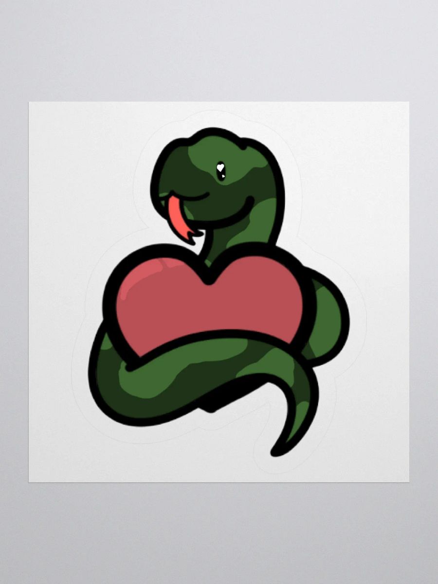 Snake Heart Sticker product image (1)