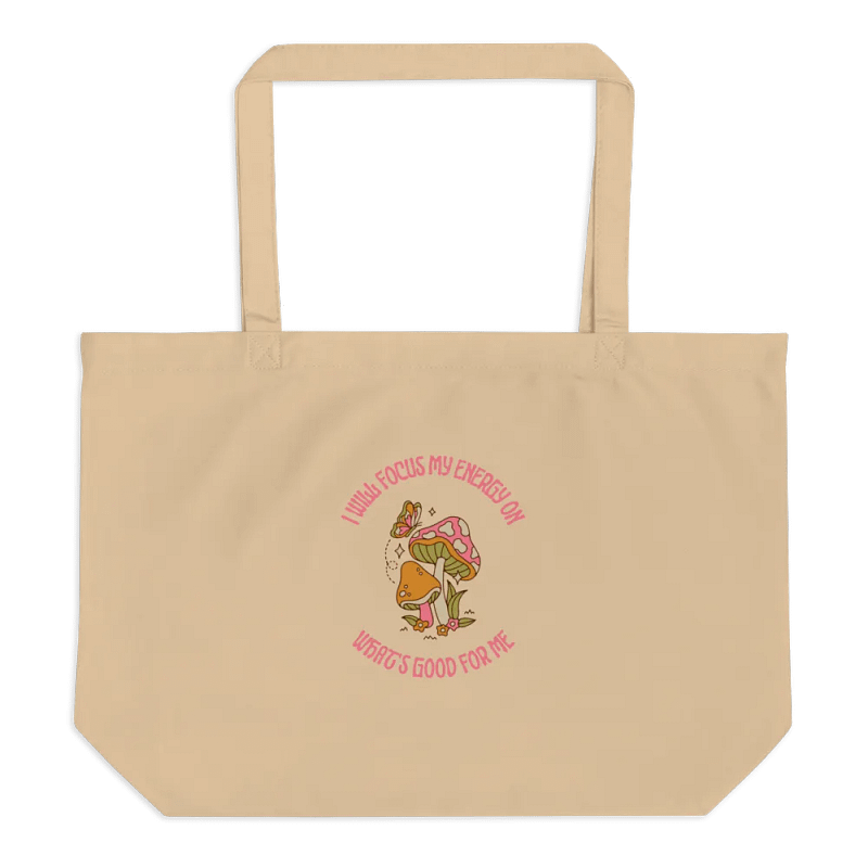 Good Energy Botanical Tote Bag