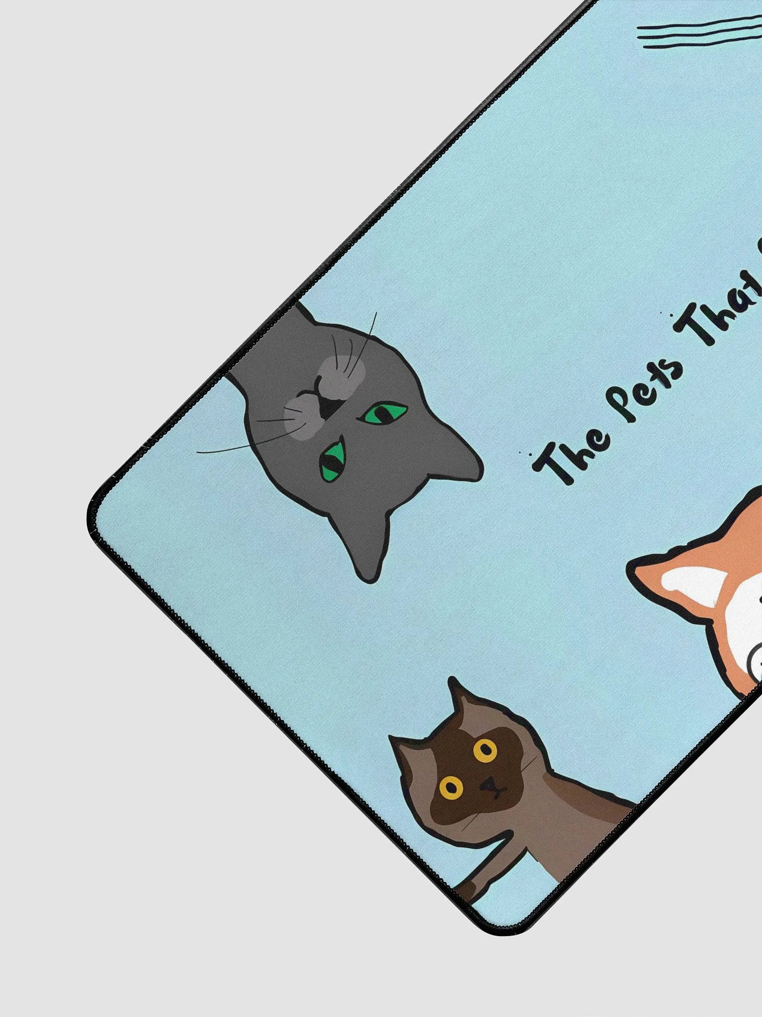 The Pet's That Rule Us - Desk Mat - Original Blue product image (3)