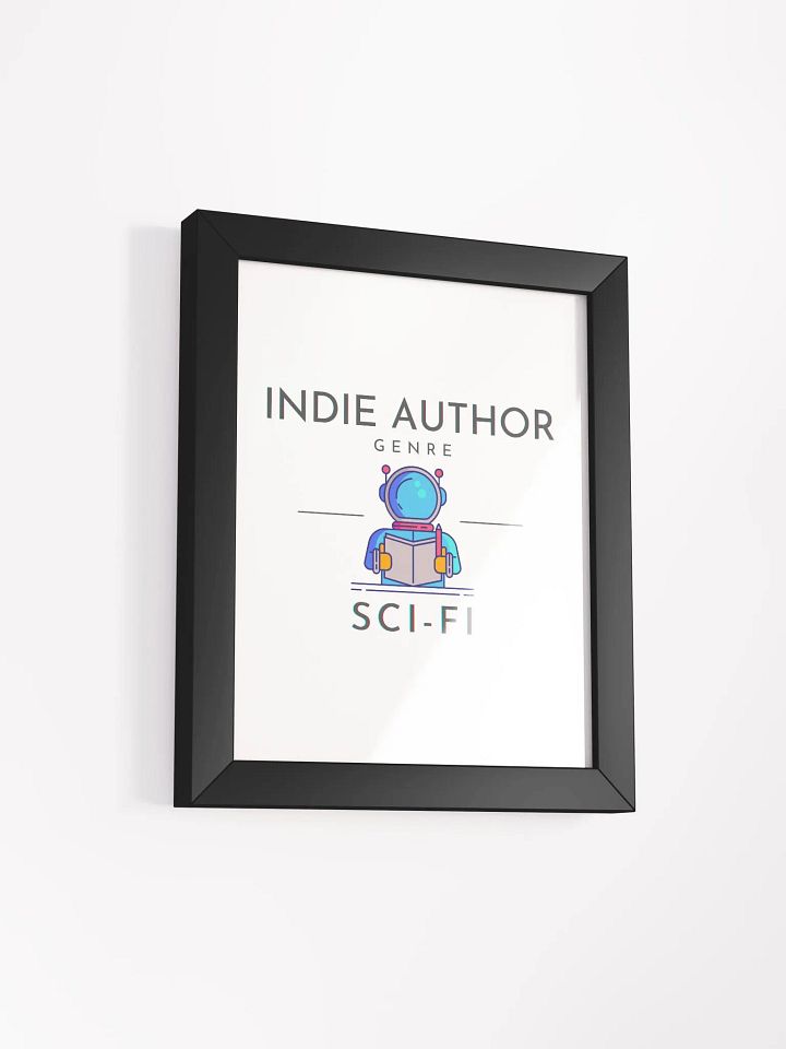 Indie Author Genre Sci-Fi Framed Poster product image (25)