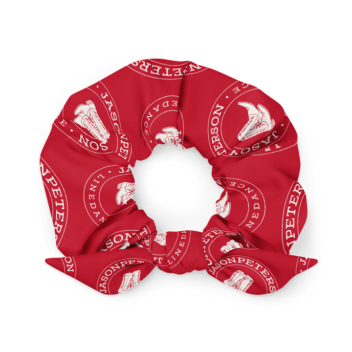 JPLinedance Red All-Over Scrunchie product image (1)