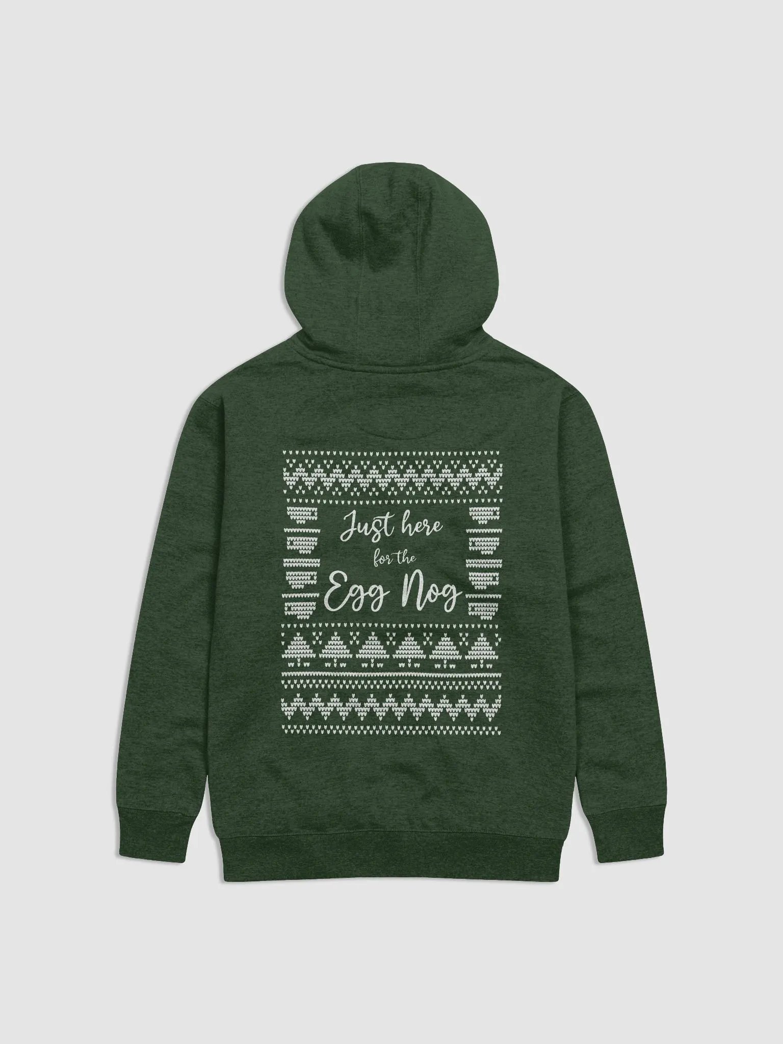 Egg Nog Hoodie (Front and Back) product image (2)