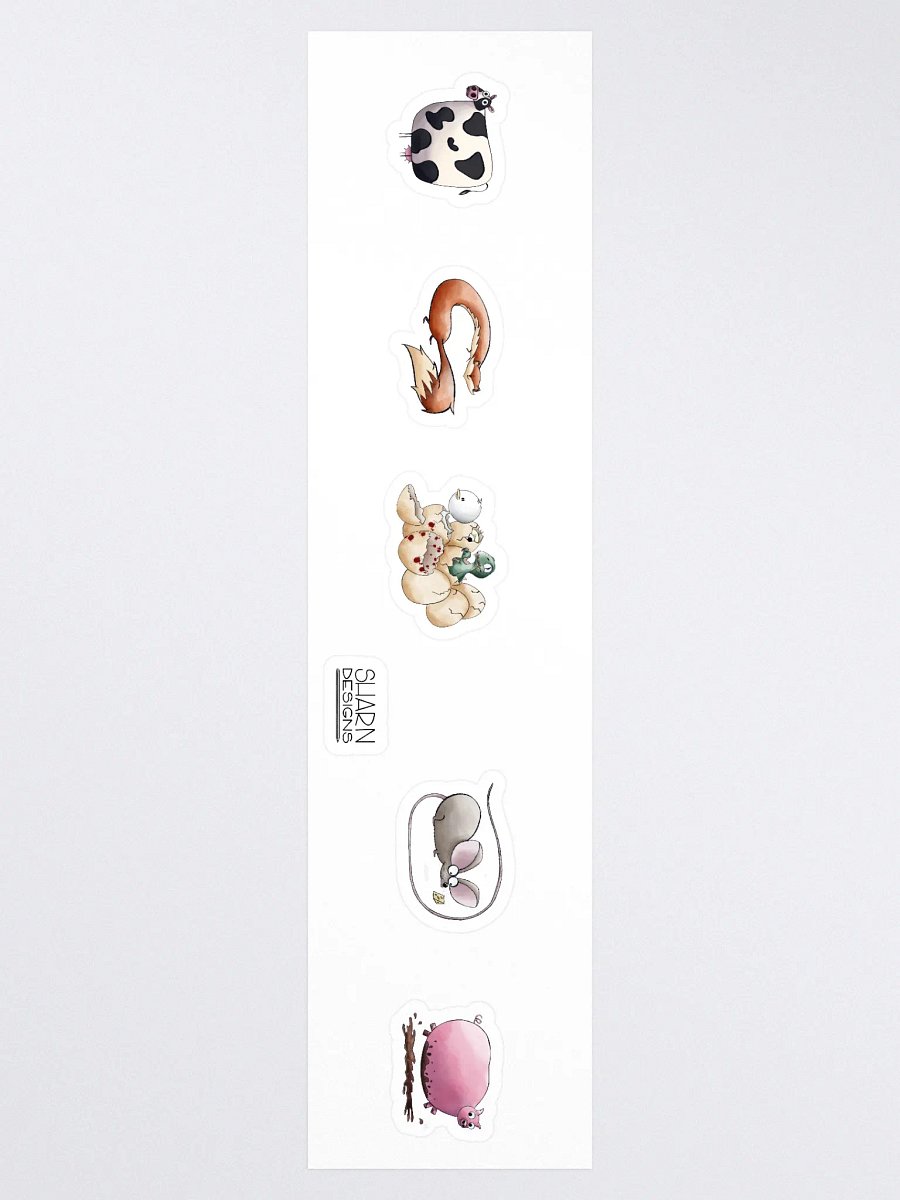 Impossible Farm Animals Kiss Cut Stickers Set 1 product image (3)