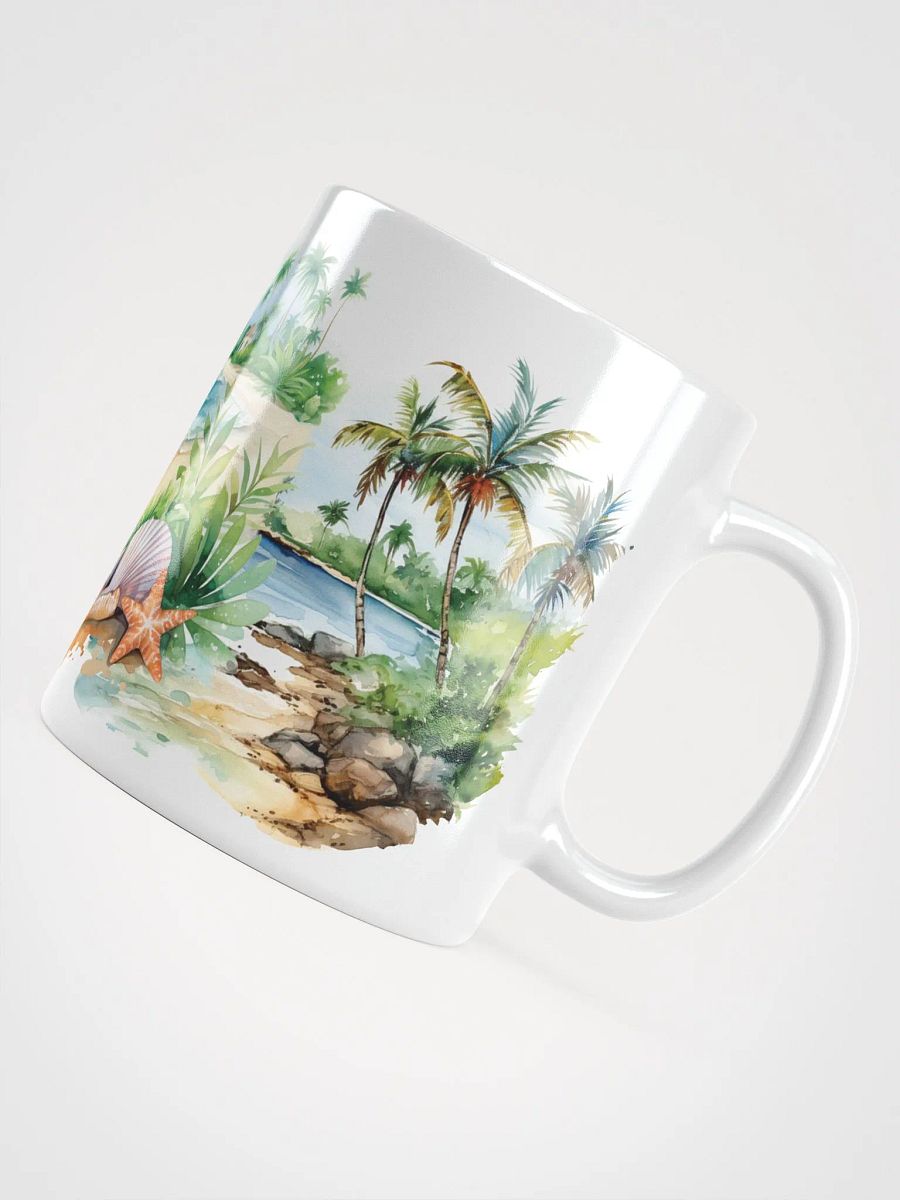Tropical Bliss White Glossy Mug product image (5)