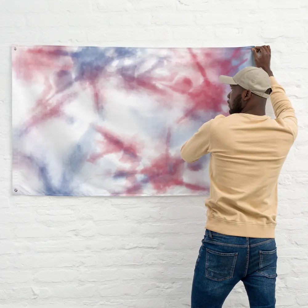 Vibrant Chaos All-Over Flag product image (11)
