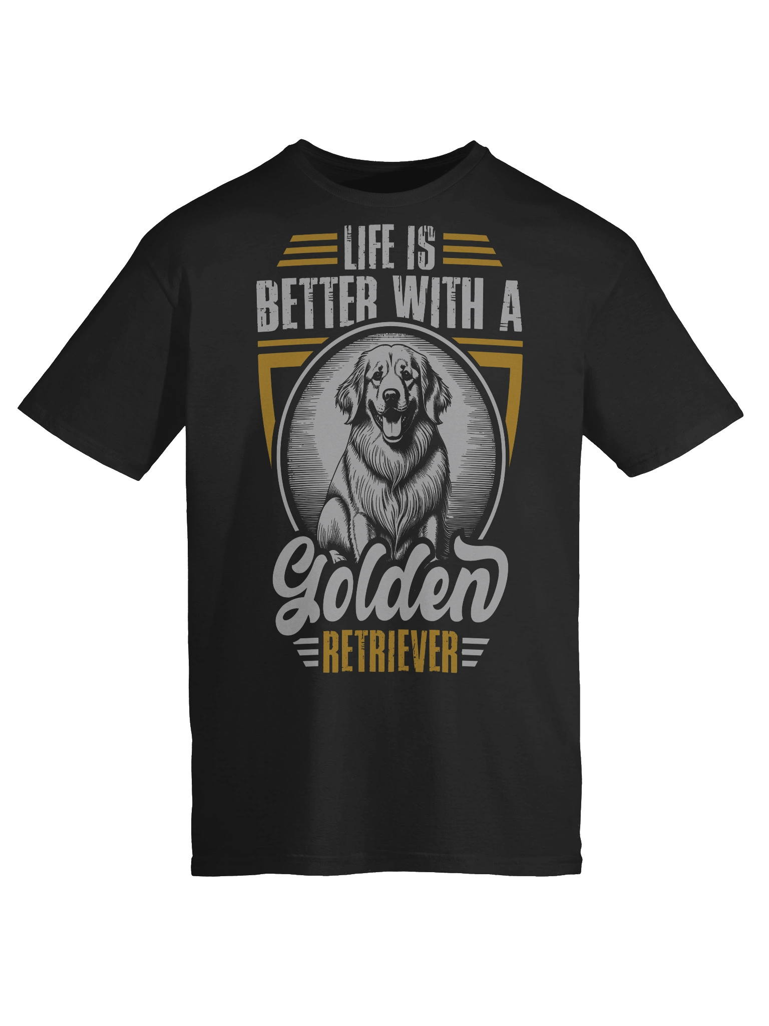 Golden Retriever Life Circle T-Shirt product image (49)