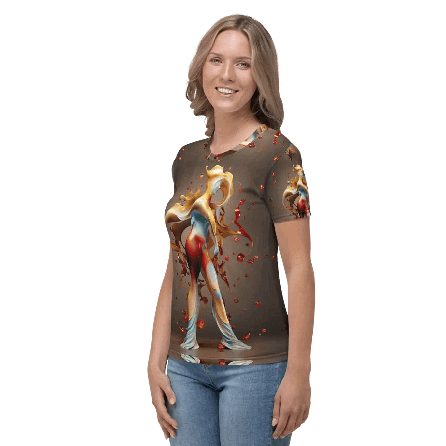 Paint Girl T shirt product image (6)