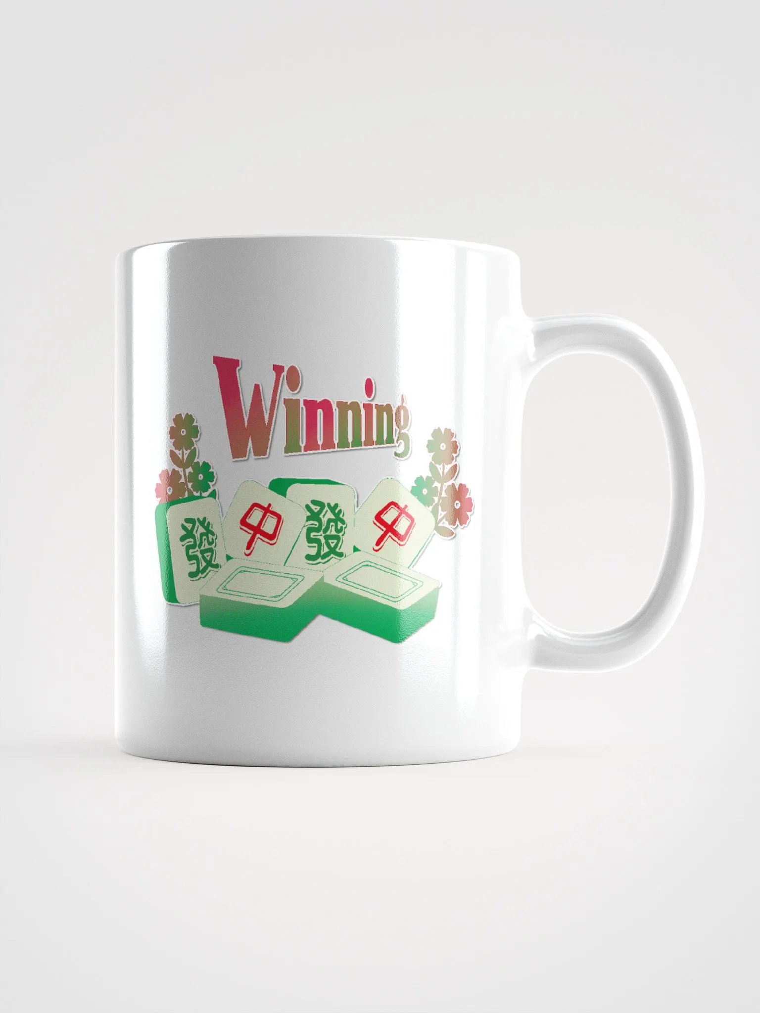 Mahjong winning coffee mug product image (2)