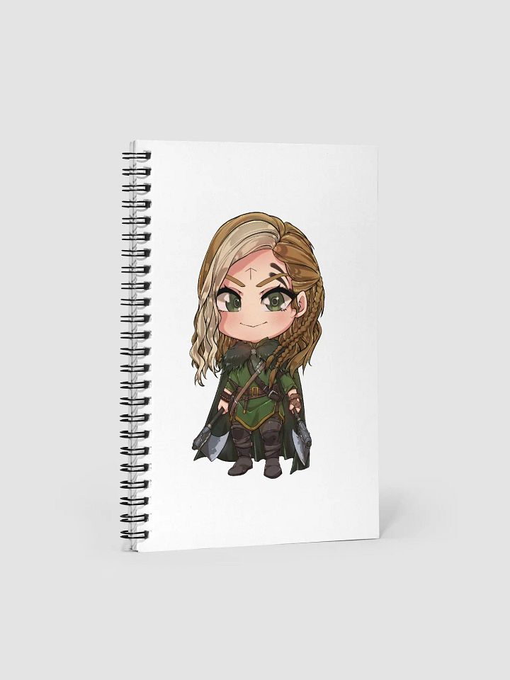 Queen Alpha Jen Character Spiral Notebook product image (1)