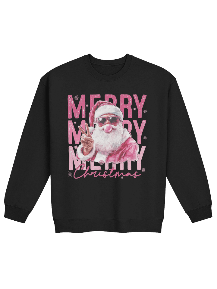 Santa's Bubblegum Holiday Sweatshirt product image (1)