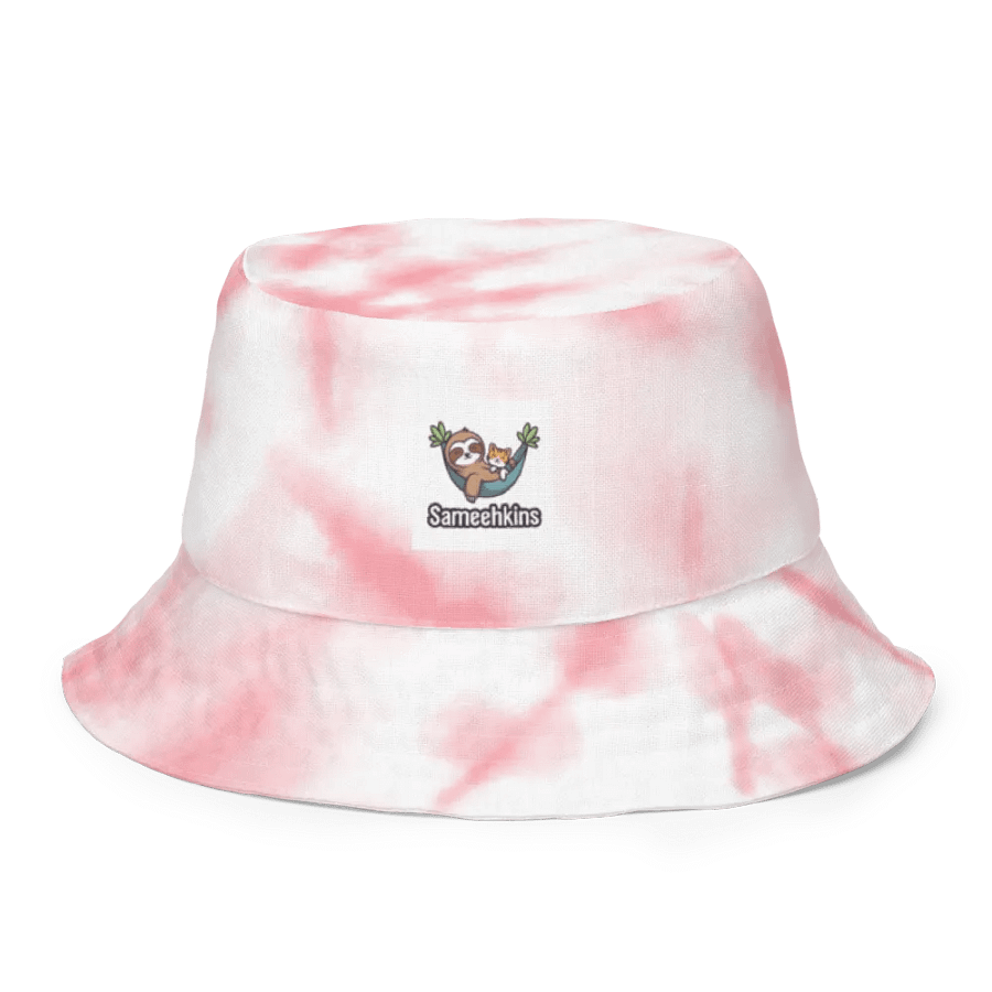 Blissful Pink Reversible Bucket Hat product image (2)