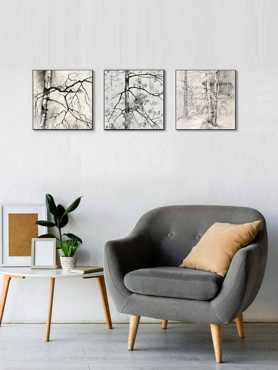 Eternal Growth Canvas - Young Pine Tree product image (5)