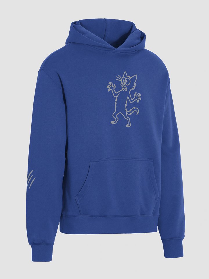 Scaredy Cat Oversized Hoodie- Scratch product image (1)