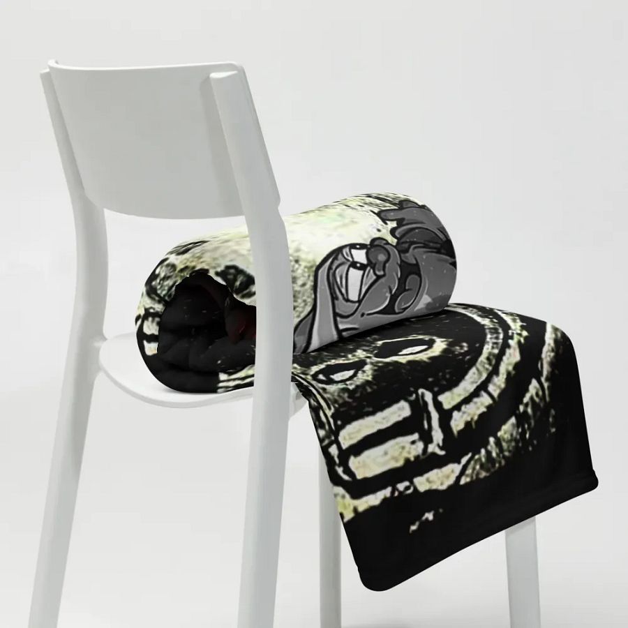 Satanic Claus Throw Blanket product image (20)