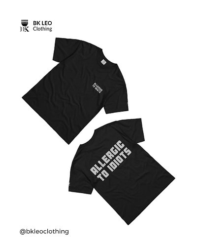 ‎Allergic to Idiots, Cotton Heavyweight fabric Relaxed T-shirt 

‎https://bkleoclothing.store/products/allergic-to-idiots-rel...