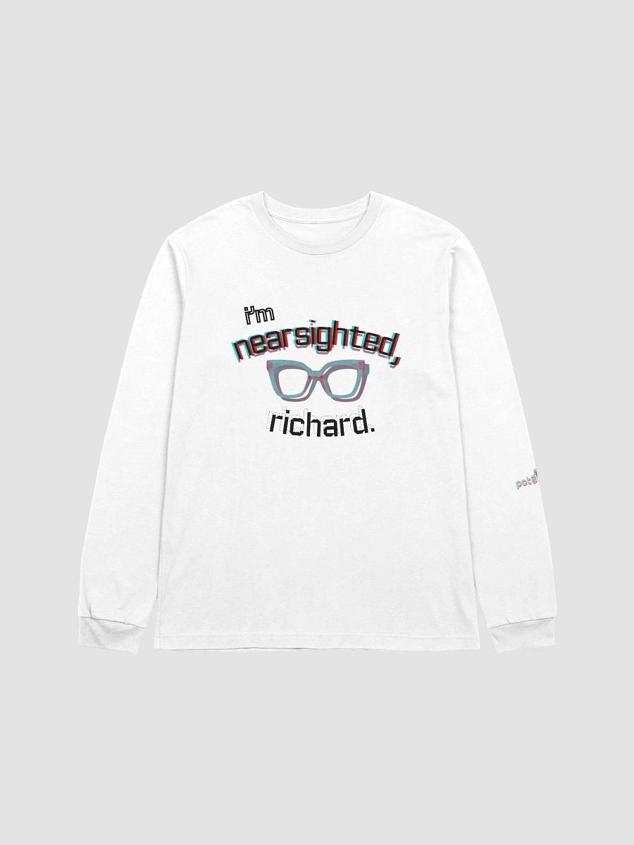 I'M NEARSIGHTED, RICHARD supersoft long sleeve tee product image (13)