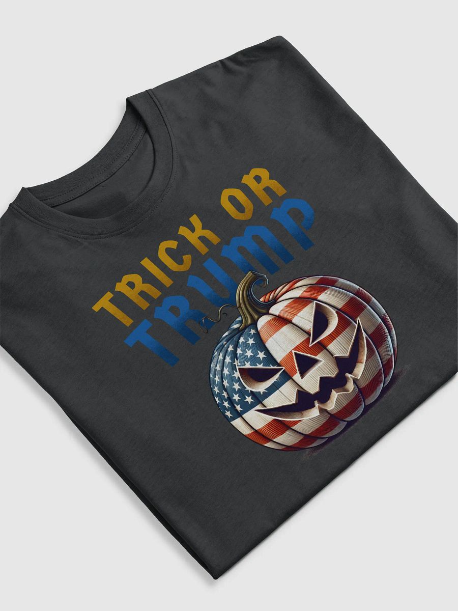 Trick or Trump Black Halloween Tshirt product image (5)