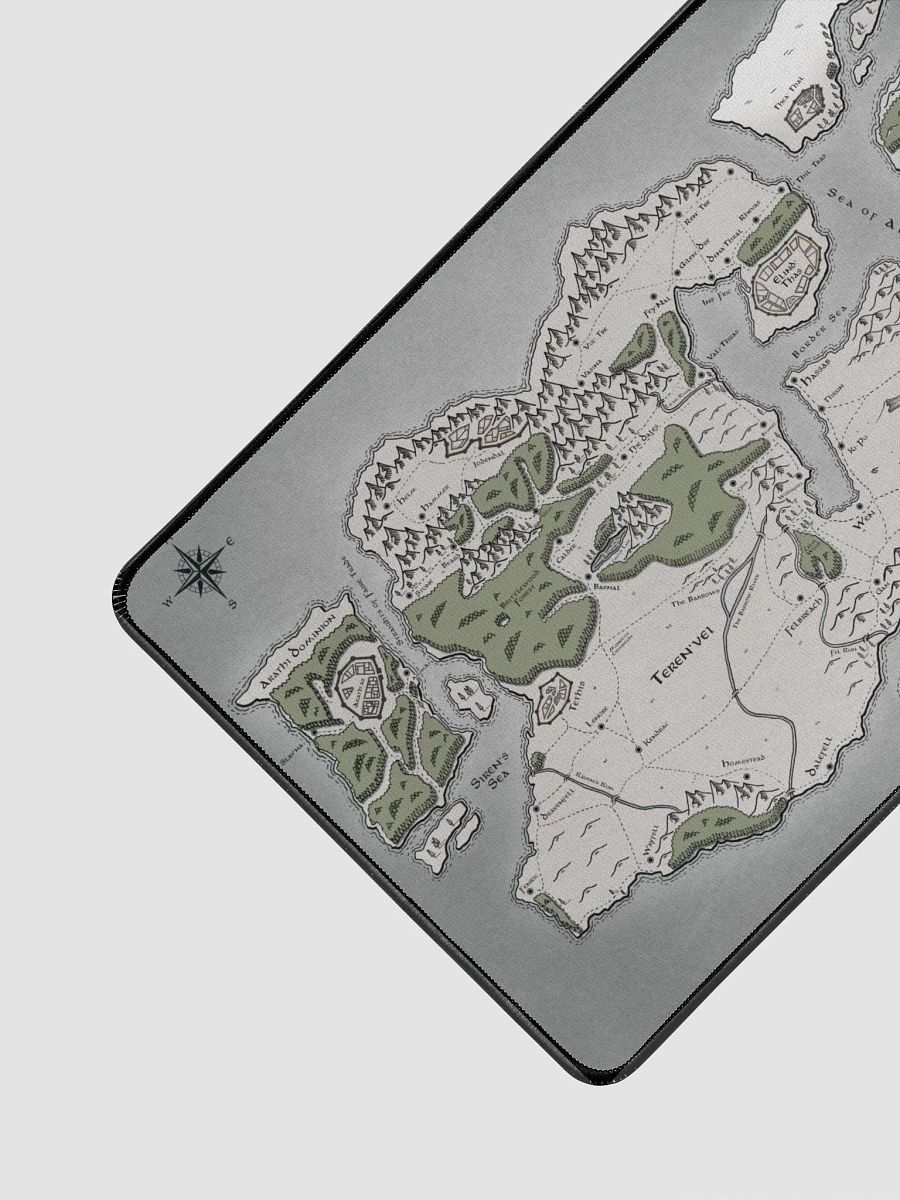 Teren'vei Map Desk Mat product image (2)