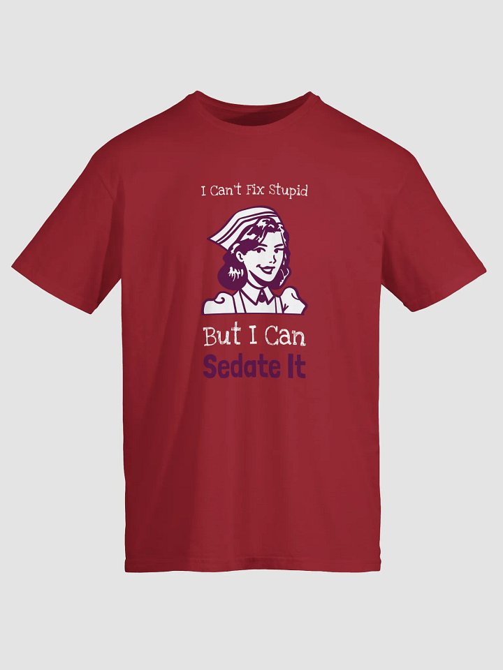 Snarky Nurse Illustration Unisex T-Shirt product image (1)