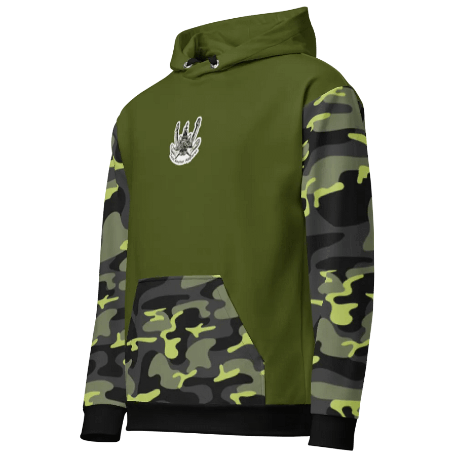Camouflage & Green Twin Anchor Marco tug Hoodie product image (12)
