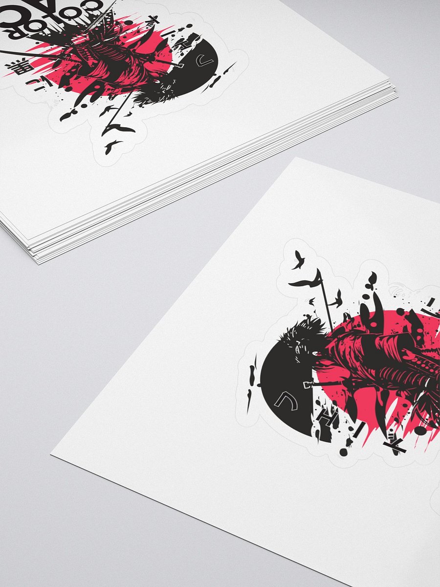 All Color Fades To Black Kiss Cut Stickers product image (4)