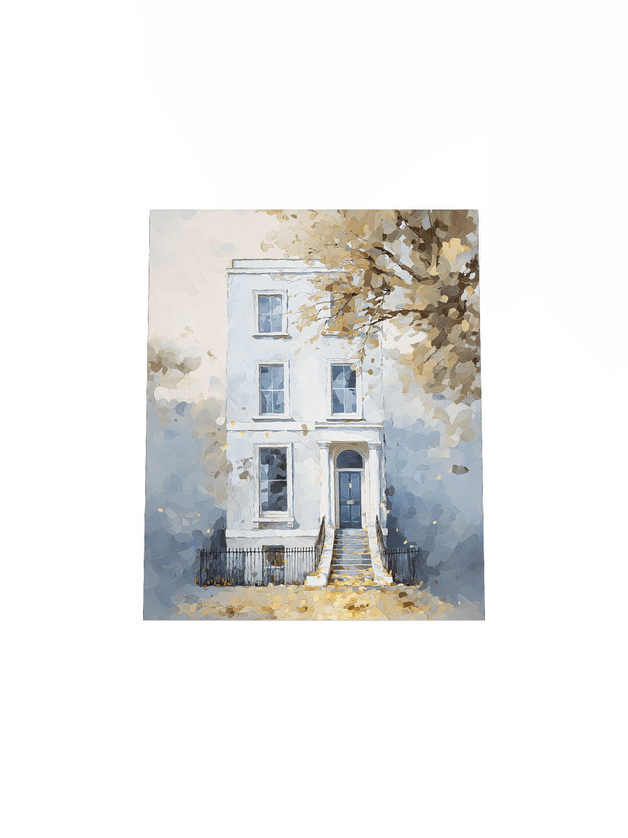 October Townhouse Art Print product image (7)