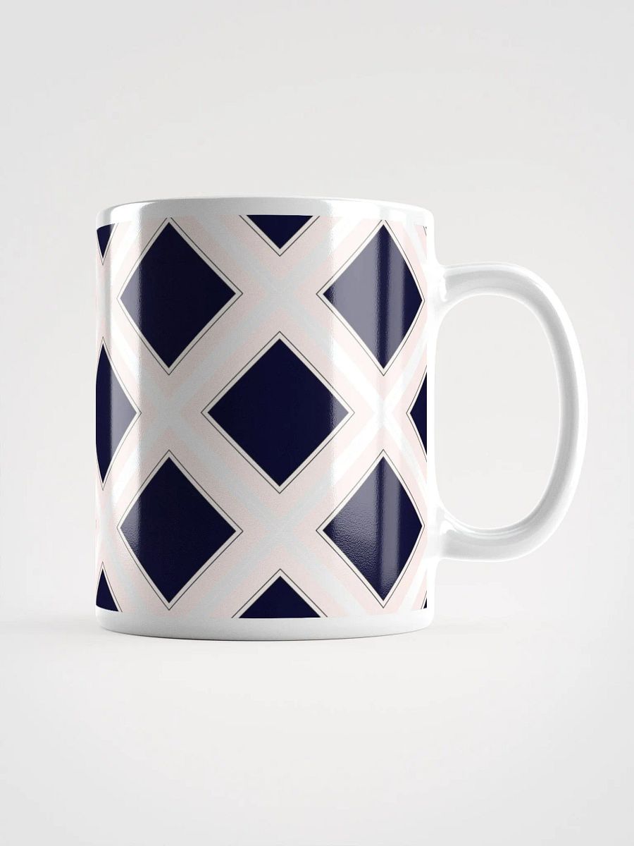 Black Diamonds Surrounded By White White Mug product image (1)