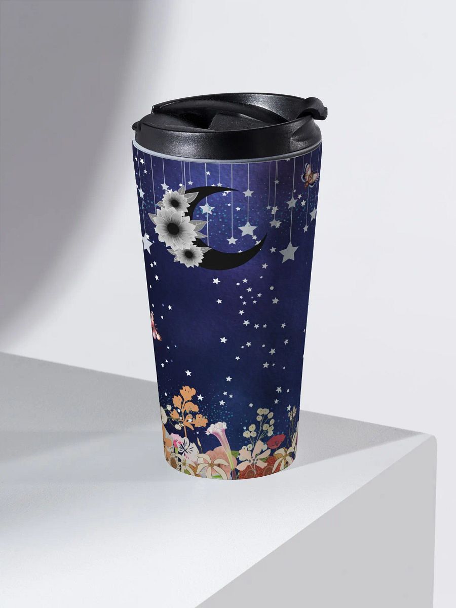 Moon Flowers Travel Mug product image (2)