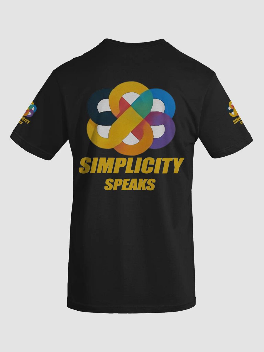 Simplicity Speaks Abstract T-Shirt product image (26)