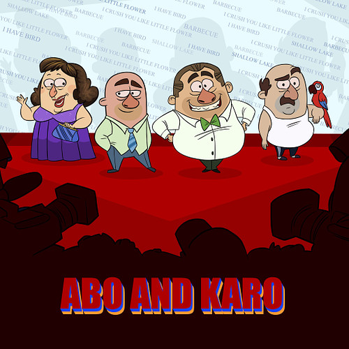 Red carpet for the family ⭐️ 📸 

#aboandkaro #redcarpet #family