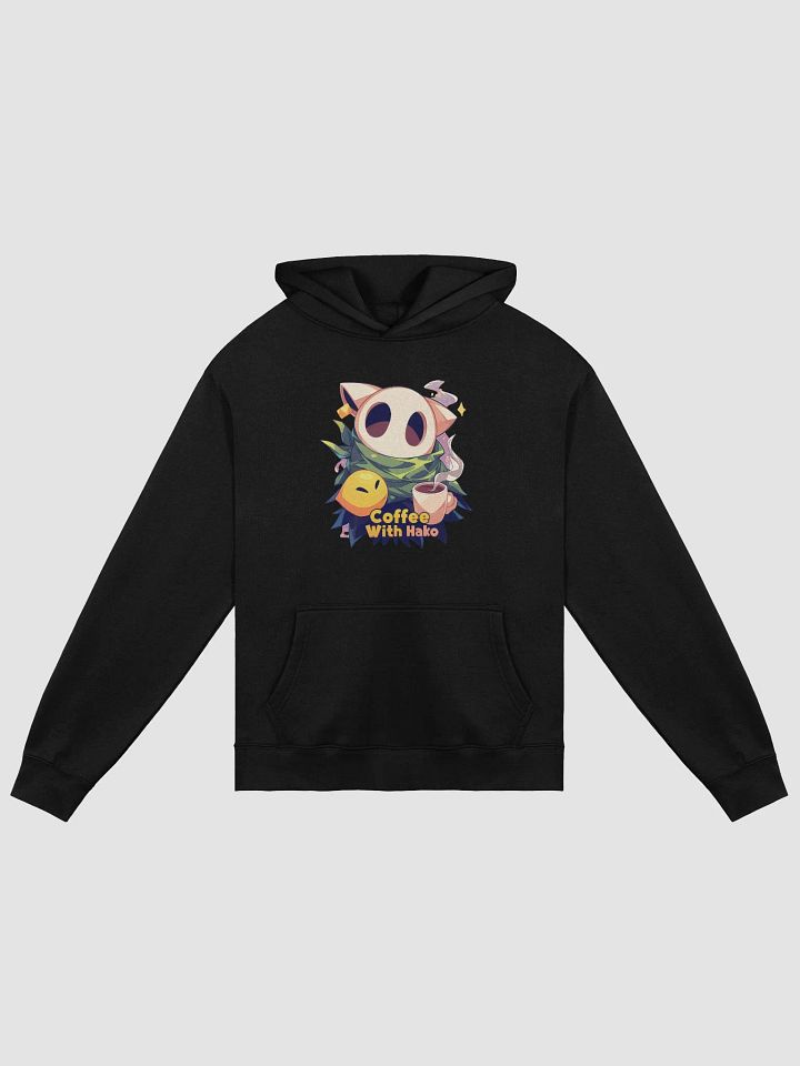 Coffee w Hako Oversized Hoodie Front Print product image (3)