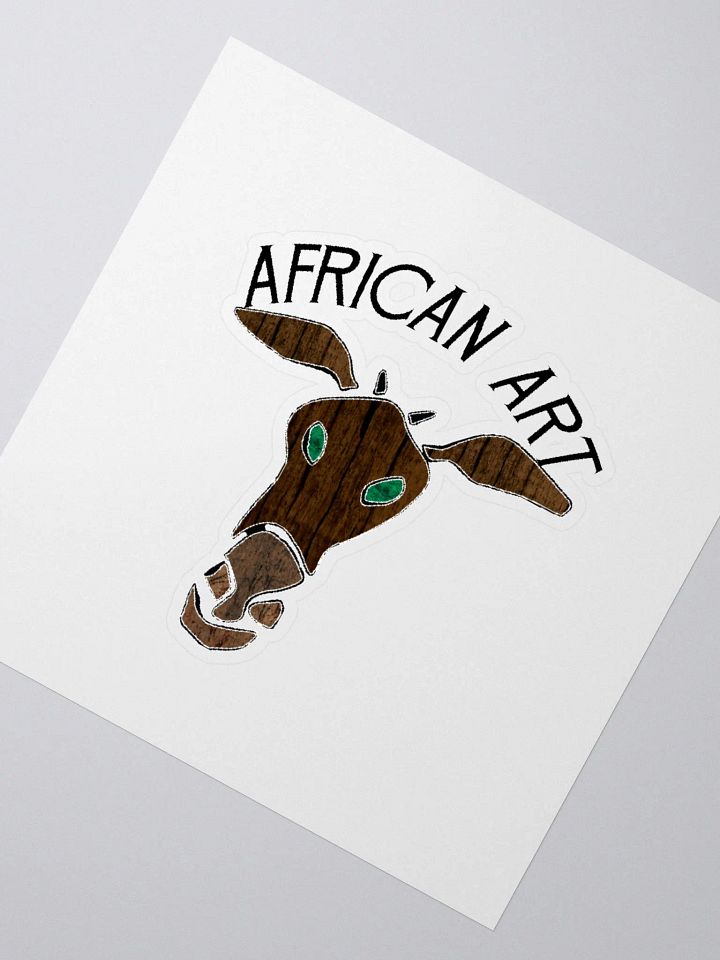Giraffe Woodland Kiss Cut Stickers product image (6)
