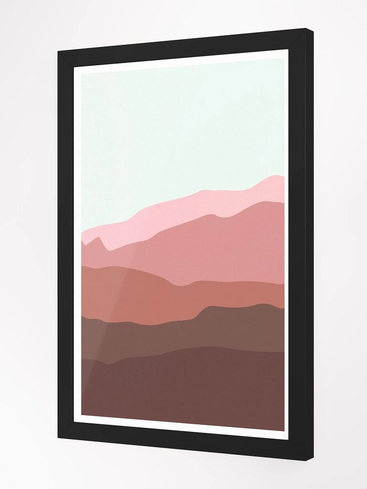 Vibrant Ayous Wood Framed Matte Poster product image (11)