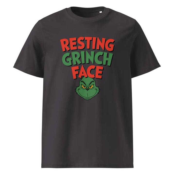 Mischievous Grinch Organic Cotton Tee product image (5)