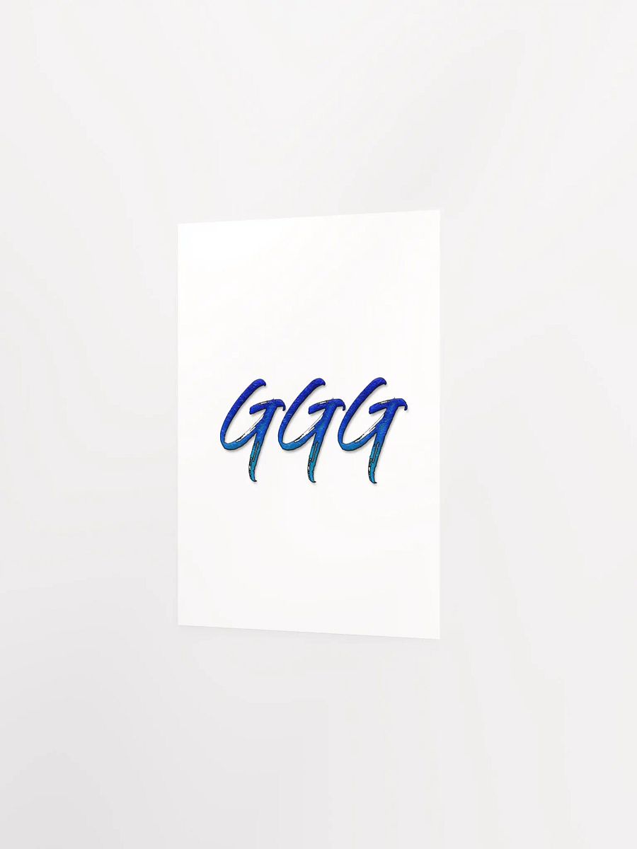 GGG Logo Poster product image (17)