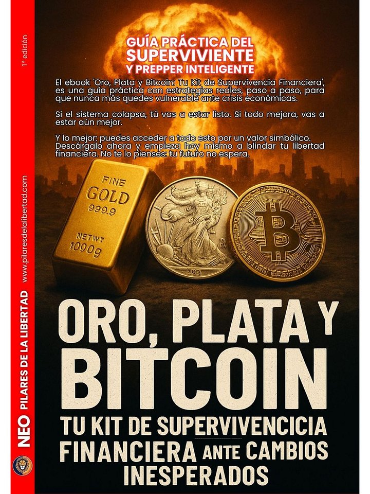 ORO, PLATA Y BITCOIN: TU KIT DE SUPERVIVENCIA FINANCIERA product image (2)