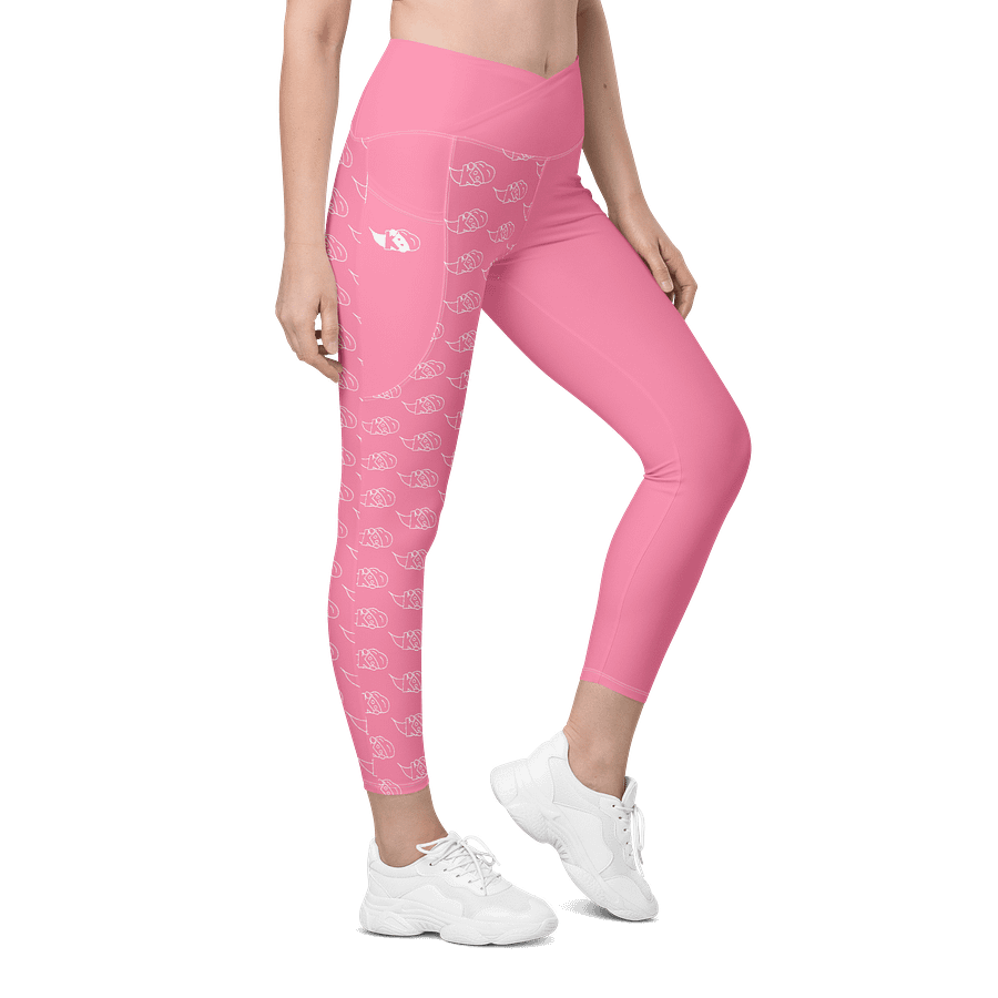"Pretty In Pink" Ladies Leggings product image (4)
