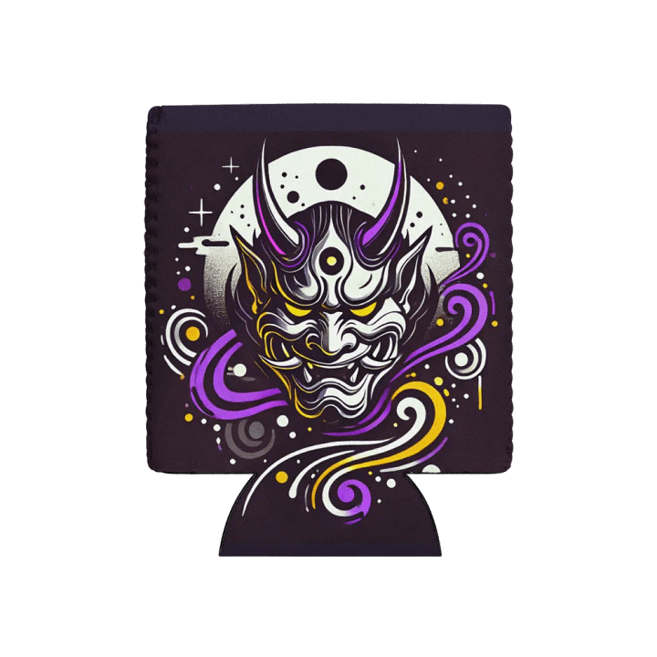 Celestial Mask Can Cooler product image (1)