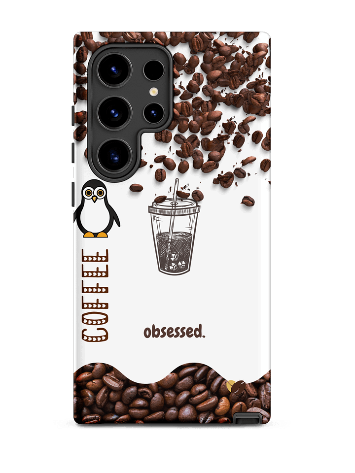 Coffee Samsung Case I Cute Aesthetic Coffee Lover Phone Cover I Wireless Charging Supported product image (1)