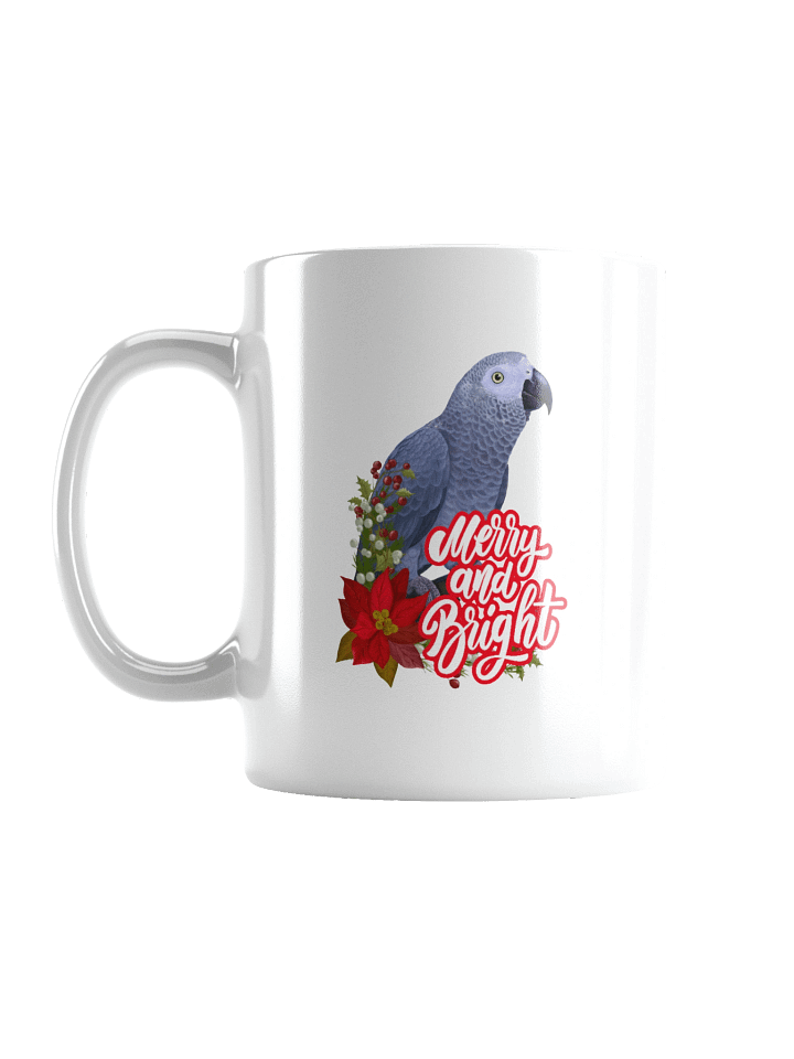 Merry Grey Holiday Mug product image (1)