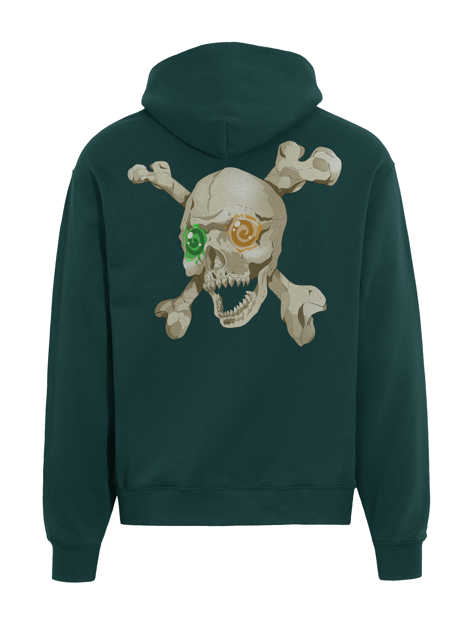 GravitAria Realism Skull Hoodie (No border) product image (18)