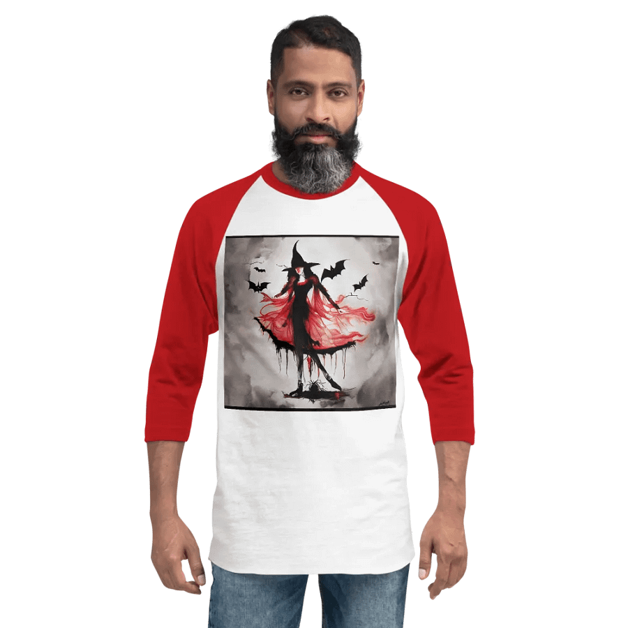 Gothic Bat Raglan Tee product image (2)