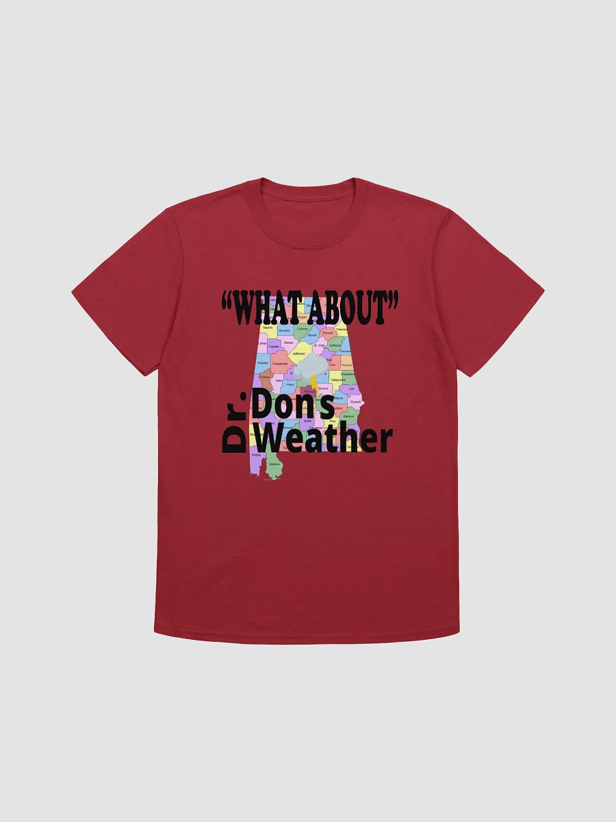 Alabama "WHAT ABOUT" T-Shirt BLK Print product image (1)