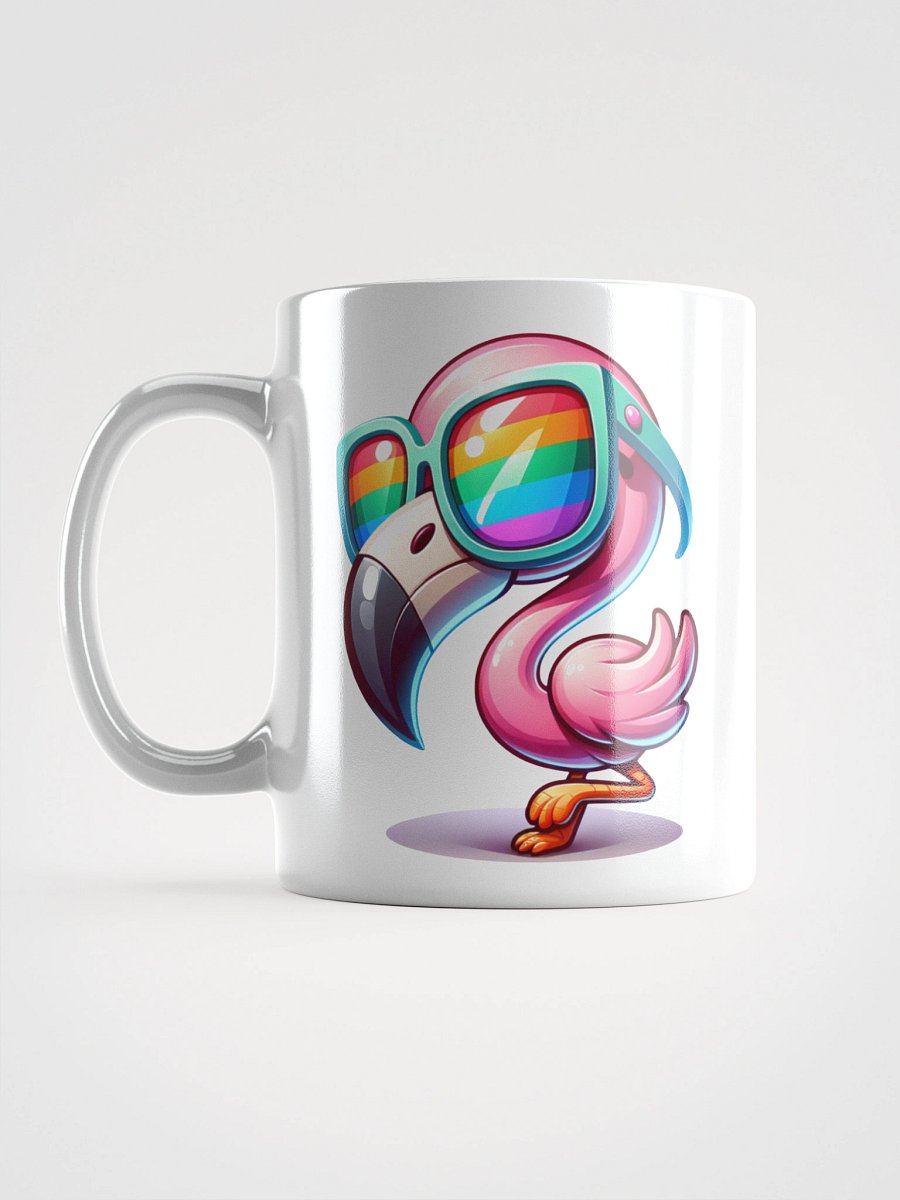 Rainbow Shades Flamingo Mug product image (2)