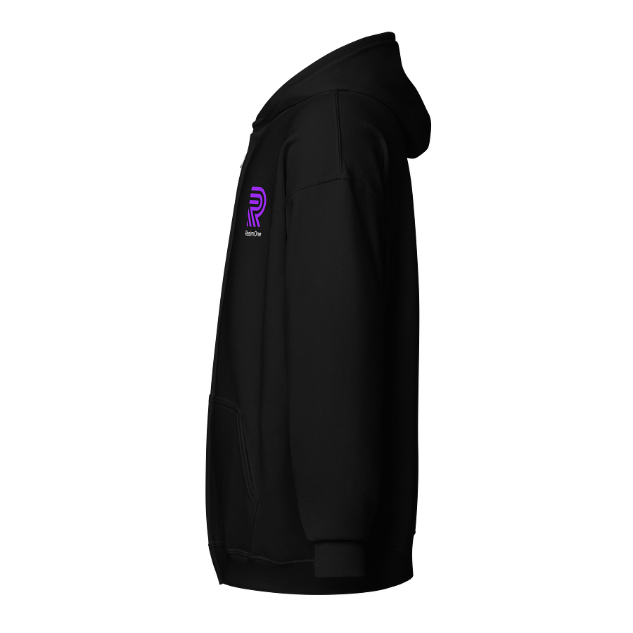 RO Gildan Unisex Stacked Logo Full Zip Hoodie product image (3)