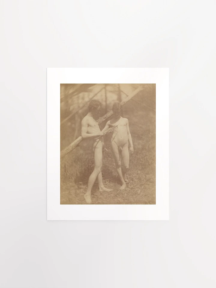 Two Male Nudes by Thomas Eakins (c. 1880) - Print product image (1)