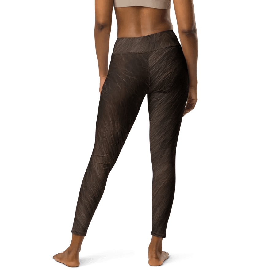 Havana Brown Cat Yoga Leggings product image (4)